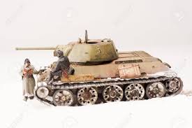 I strongly recommend a visit to this page to a group of german enthusiasts of world war ii and miniatures in 1/6 scale. Legendary Soviet Tank T 34 At War In The Second World War Diorama Stock Photo Picture And Royalty Free Image Image 18305780