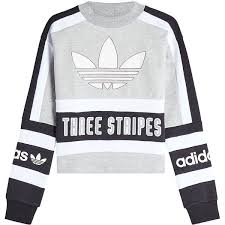 Adidas Black And White Long Sleeve Shirt Adidas Originals Cotton Sweatshirt 1 790 Uyu Liked On Polyvore Featuring Tops Hoodies Sweatshirts Sweat Sweatshirts Black Sweatshirts Cotton Sweatshirts