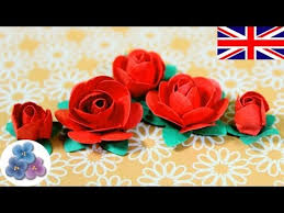 Easy card making ideas begin with a layout that directs on placing the cardstock or designer paper on your card. How To Make Paper Flowers Diy Paper Roses Valentines Red Roses Mother S Day Cards Mathie Youtube