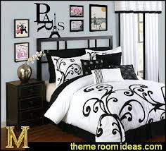 510 design marseille full/queen 5 piece reversible paris printed comforter set $490.00. Parisian Bedrooms French Bedroom Decorating Ideas Parisian Boudoir Bedroom Theme Moulin Rouge Eiffel Paris Style Bedroom Paris Decor Bedroom Bedroom Themes