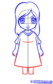 Feel free to explore, study and enjoy paintings with paintingvalley.com Simple Girl Drawing At Paintingvalley Com Explore Collection Of Simple Girl Drawing