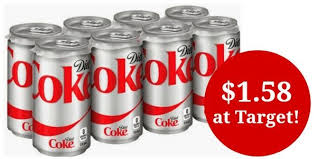 Target Diet Coke Mini Cans 8pk Only 1 58 Become A Coupon Queen Diet Coke Coke Canning