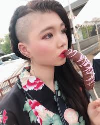 刈り上げ女子なんです 刈り上げ女子 浴衣 ヘアアレンジ Hcm