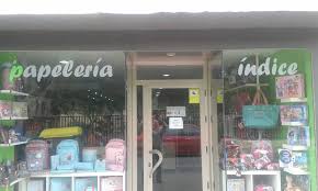 Papelería Librería Índice