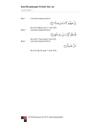 Check spelling or type a new query. Sampel Soal Mhq Uii 2010 Juz 30 Paket 1