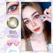 🔥 คอนแทคเลนส์ 💗ขนาดบิ๊กอาย💗 Era (Shinee) สี : Brown/Gray