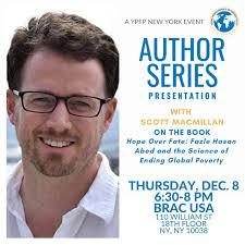 Our next author series with Scott Macmillan at BRAC USA is only two days  away! Follow the registration link in our profile to buy the book and  receive a discount code! #development #