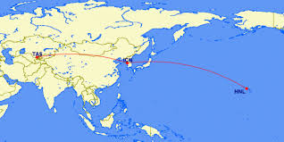 How To Fly From Central Asia Tashkent Almaty To Hawaii