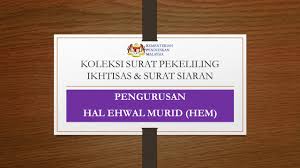 Pekeliling perkhidmatan bilangan 5 tahun 2019. Surat Pekeliling Ikhtisas Spi Kpm Berkaitan Hal Ehwal Murid Cikgu Share 1 0