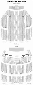 Orpheum Theatre Seating Chart Theatre In Minneapolis