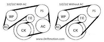 1jz serpentine belt