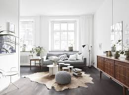 Soft Colors On A Dark Floor Coco Lapine Design White Living Room Decor Black And White Living Room Decor Living Room Scandinavian