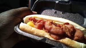 Retro white paper hot dogs tray holders picnic cookout birthdays set of 50 lyonscountrymarket 5 out of 5 stars (1,211) $ 7.00 free shipping add to favorites class of 2021 party decorations, graduation party hot dog tray, graduates party printable, instant download, kids party printable decor. Cookout Bacon Cheddar Hotdog Review Youtube