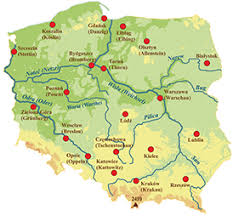 Karte von polen mit den wichtigsten städten sowie den nachbarstaaten. Catan Polen Catan De