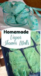 Homemade Shower Melts Recipe Using Vapor Rub Vicks Vapor Rub Melt Recipe Vicks Vapor
