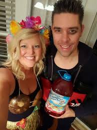 Hawaiian Punch Couples Costume Couple Halloween Couples Costumes Halloween Costumes For Couples