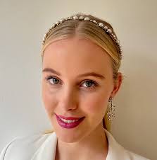 The Jennifer Satin Bow Barrette Wide