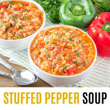 Maybe you would like to learn more about one of these? Stuffed Pepper Soup Real Housemoms
