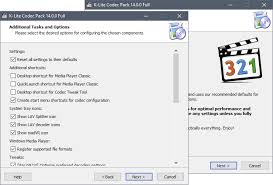 And if you don't have a proper media player, it also includes a player (media player classic, bsplayer, etc). K Lite Codec Pack Full 15 7 1 Media Player Classic Lite Windows 10 Download