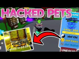Hacked Pets Are Back Footage Roblox Ninja Legends Roblox Roblox Gifts Pet Hacks