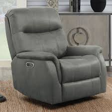 Costco sells this barcalounger with a power headrest for $399.99. Barcalounger Esme Grey Fabric Rocker Power Recliner With Power Headrest Costco Uk
