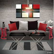 Shades Of Grey And Red Grey And Red Living Room Living Room Red Home Decor