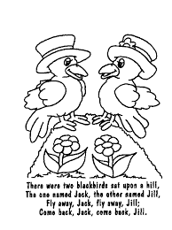 2 Blackbirds Cute Coloring Pages Coloring Pages Black Bird