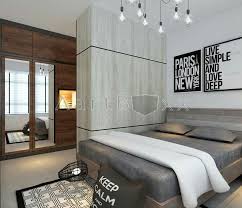 This allows the bedroom to serve as a second living room or mini entertainment room. Walk In Wardrobe In A 3 Room Bto Master Bedroom Interior Master Bedroom Interior Design Interior Design Bedroom