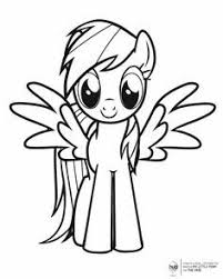 Cartoon Coloring Pages Mlp Rainbow Dash My Little Pony Coloring Cartoon Coloring Pages My Little Pony Birthday