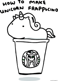 Dragonfruit frappuccino | starbucks secret menu. How To Make Unicorn Frappucino Starbucks Coloring Pages Printable