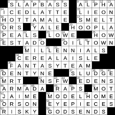 La Times Crossword 17 Apr 21 Saturday Laxcrossword Com
