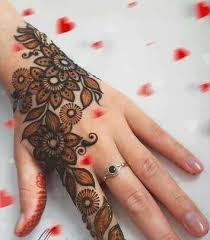 Flower Leaf Simple Design Henna Mehandi Floral Pattern Inspiring Henna Tattoo Designs Mehndi Designs For Hands Arabian Mehndi Design