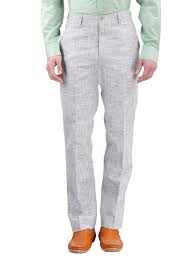 Grey Khadi Chinos