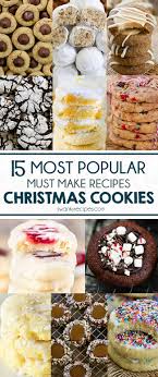 · these italian christmas cookies have become a favorite christmas recipe at our house. 15 Most Popular Christmas Cookie Recipes Swanky Recipes