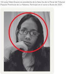 Datos del opresor: Lesly Vidal Álvarez