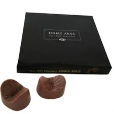 Amazon.com: Edible Anus Milk Belgian Chocolate Gift Rude Gay Naughty Anal  Novelty Sweets,0.08 kg : Home & Kitchen
