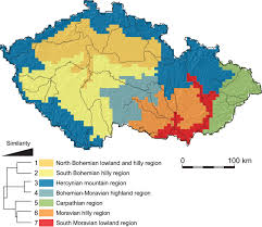 The population of the regions of the czech republic according to census results and latest official estimates. Regions Of The Czech Republic Based On The Spatially Constrained Download Scientific Diagram