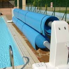 Enrouleur Piscine Municipale Double Axe