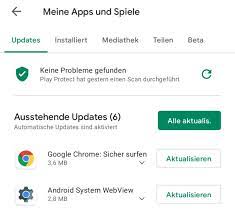 But when you try to do so, the update gets stuck. Absturzende Android Apps Google Liefert Zwei Updates Fur Probleme Mit Webview Und Chrome