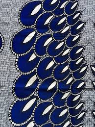 Print Double Sided Material 100 Cotton Width 46 5 Texture Not Waxed Main Colors Blue White Fabric African Fabric African Print Fabric Printing On Fabric