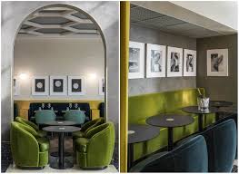 Charles De Gaulle Airport Restaurant By India Mahdavi Airport Restaurants Restaurant Restaurant Design