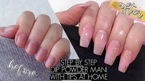 Diy Dip Powder Nails At Home The Beauty Vault Youtube Powder Nails Dip Powder Nails Polygel Nails
