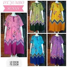 Bahan santung halus, model tanpa kerut. Daster Sunan Daster Rayon Murah Daster Batik Cap Pekalongan Shopee Indonesia