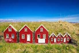 Red Elf Houses In Iceland By Matthias Hauser Elf House Fine Art Prints Art Prints For Sale