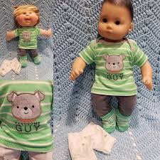 Bitty Baby Doll Clothes Sale Boy Baby Doll Clothes Will Fit Bitty Baby Cabbage Patch Lullaby Babies Soft Scultp 15 Inch Playset Top S Bitty Baby Clothes Boy Baby Doll Baby Doll Clothes