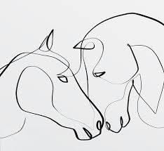 Horse Wall Art Horse Art Print In One Continuous Line Gift Etsy In 2021 Horse Art Print Horse Wall Art Horse Art