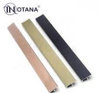 Aluminium T-Shaped Furniture Edging Trim Strips Decorative Profiles Table  Anodized Finish Bending Welding Services Available T5