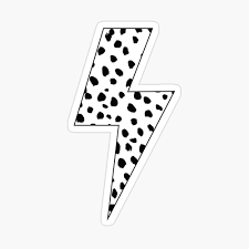 Check out our lightning stickers selection for the very best in unique or custom, handmade pieces from our labels, stickers & tags shops. White And Black Lightning Bolt Sticker By Mahayes In 2021 Lighting Bolt Stickers Preppy Stickers Homemade Stickers