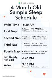 4 Month Old Sample Sleep Schedule 4 Month Old Sleep Baby Sleep Schedule Sleep Training Baby