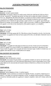 Esto involucra la aplicación de fichas con juegos, tomando en cuenta las fases sensibles y etapas de desarrollo en niños y niñas voleibolistas de 8 a 10 años. Juegos Predeportivos Pdf Free Download
